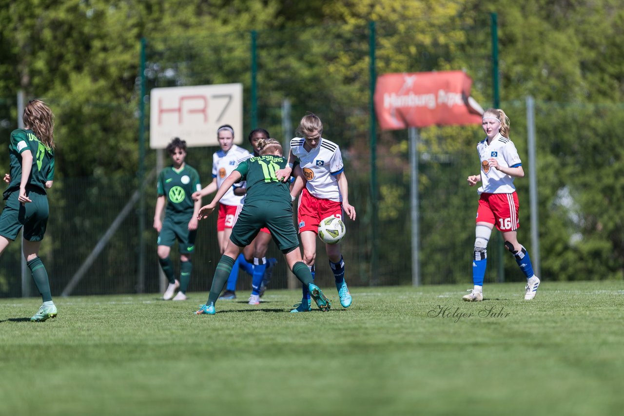 Bild 167 - wBJ Hamburger SV - WfL Wolfsburg : Ergebnis: 2:1